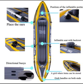 Kayak hinchable ST.CROIX 360