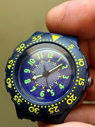 Swatch Scuba SDN104 Rowing Usato