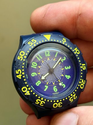Swatch Scuba SDN104 Rowing Usato