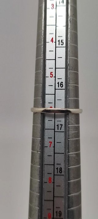 Anillo de Plata y Topacio Místico.
