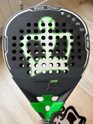 Pala Padel Black Crown Patron Kore