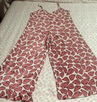 Mono pantalón estampado hojas T:S