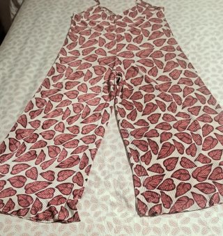 Mono pantalón estampado hojas T:S