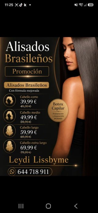 Servicios de peluquería