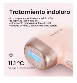 Depiladora IPL Wavytalk Enfriamiento Hombre Mujer