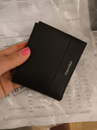 Portafoglio Calvin Klein nero uomo