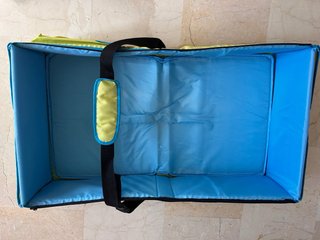 Cuna de viaje plegada Olmitos