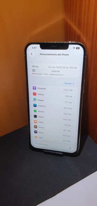 iPhone 12 Pro Max 256GB Plata