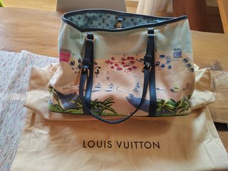Borsa Louis Vuitton Ailleurs Cabas Beige