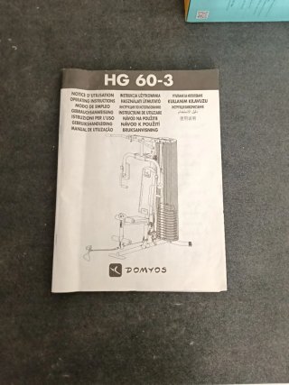Máquina Musculación DOMYOS HG 60-3