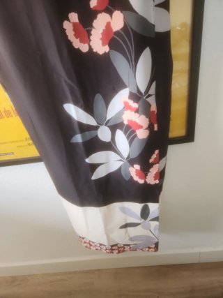 Vestido largo fiesta floral Talla L