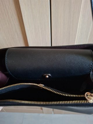 Bolso de hombro Zara Negro