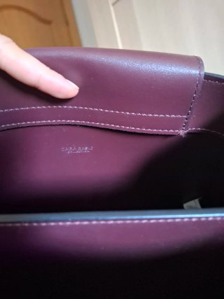 Bolso de hombro Zara Negro
