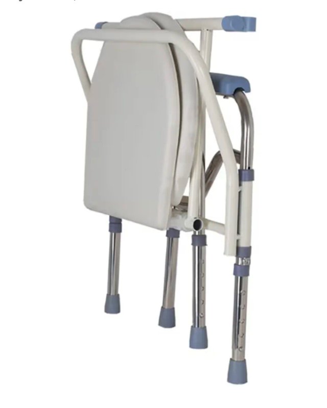 Silla de baño plegable 150kg ajustable