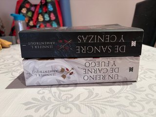 Libros saga de sangre y cenizas