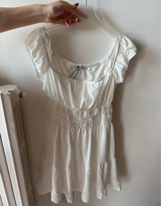 Vestito bianco corto