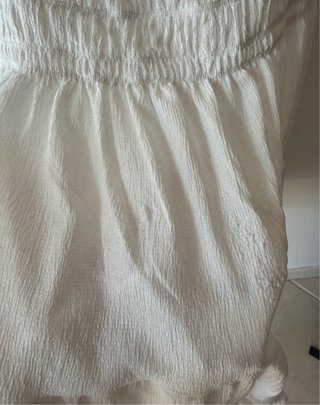 Vestito bianco corto