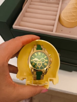 Orologio donna Ottaviani oro e verde