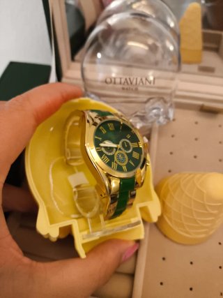 Orologio donna Ottaviani oro e verde