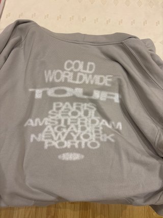 Sudadera Cold Worldwide Tour Talla L