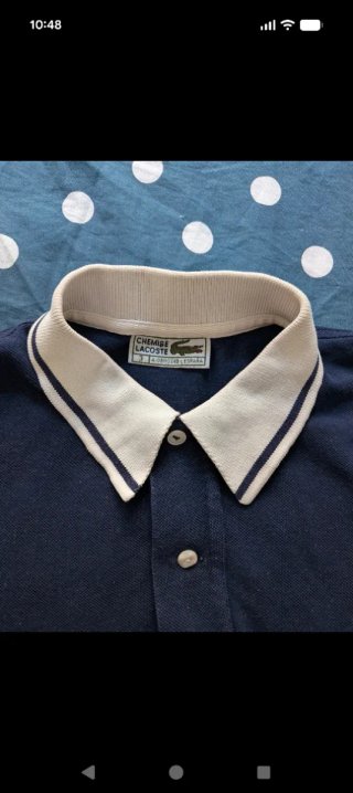 Polo Lacoste vintage stile anni '60