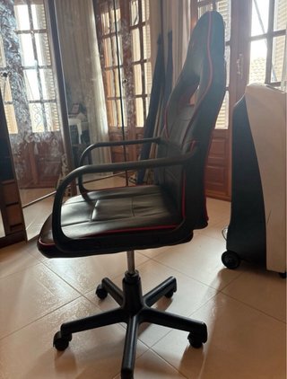 Silla Gaming XTR Negra y Roja