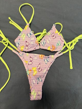 Bikini mariposas multicolor