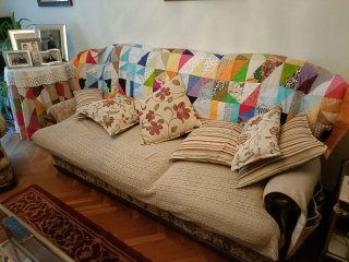 Sofá 3 plazas y 2 sillones