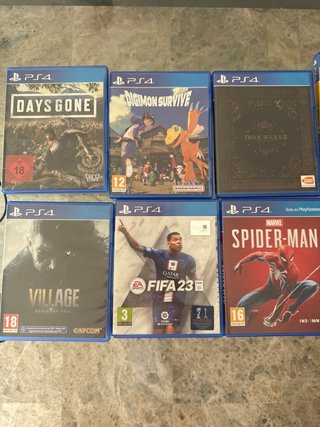 PS4 Slim 1TB + 2 Mandos + Juegos