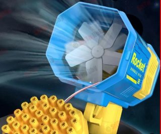 Pistola eléctrica multi Burbujas Rocket NUEVA