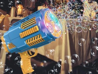 Pistola eléctrica multi Burbujas Rocket NUEVA