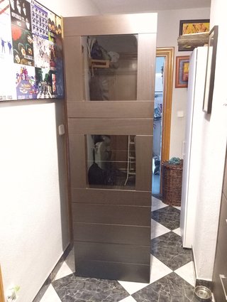 Vitrina Ikea Besta con cajones