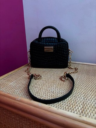 Mini bandolera Bimba y Lola negra