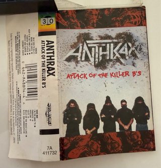 Casete Anthrax Attack of the Killer B's