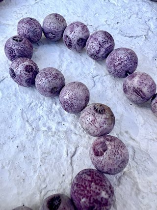 Collar Coral Morado 68cm