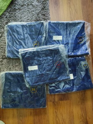 Pantalones de trabajo azul talla L Talla 44.