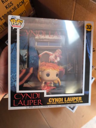 Cyndi Lauper 32 Cover Funko POP Rocks