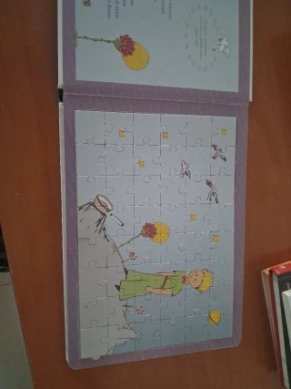 El Principito libro con puzzles