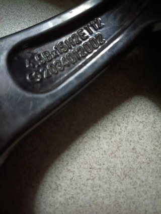 Rueda repuesto Mercedes W203 Clase C + tornillos
