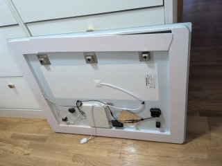 Espejo Baño Bluetooth, antivaho, táctil ROTO