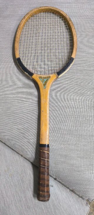 3 Raquetas de Tenis Vintage Madera