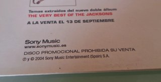 CD PROMO The Very Best of The Jacksons
