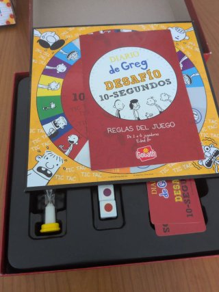 Juego de mesa Diario de Greg Desafío 10 segundos