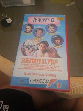 Película VHS Hombres G Suéltate el Pelo