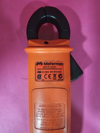 Pinza Amperimétrica Meterman Ac75a 600A