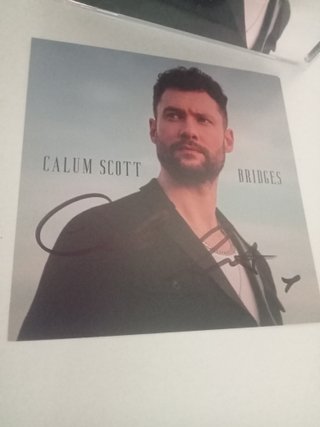 CD Calum Scott autografato signed