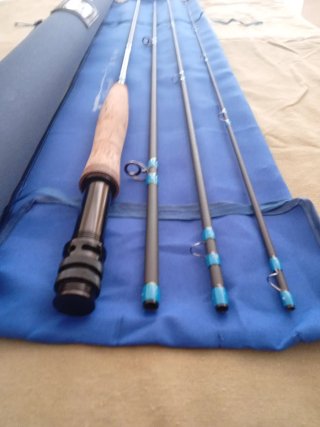 Caña pesca a mosca 10"pies linea #3