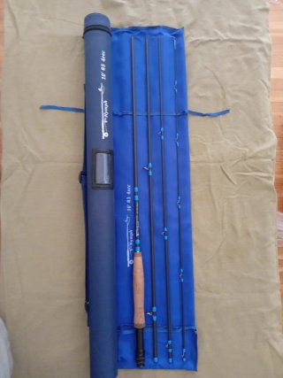 Caña pesca a mosca 10"pies linea #3
