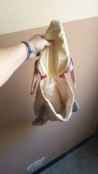 Mochila infantil perro peluche