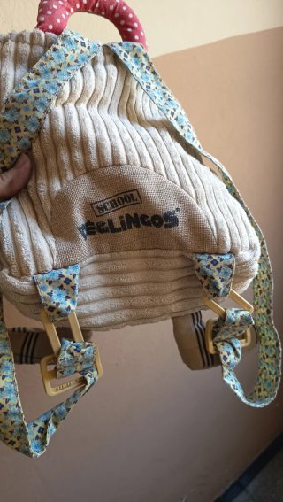Mochila infantil perro peluche